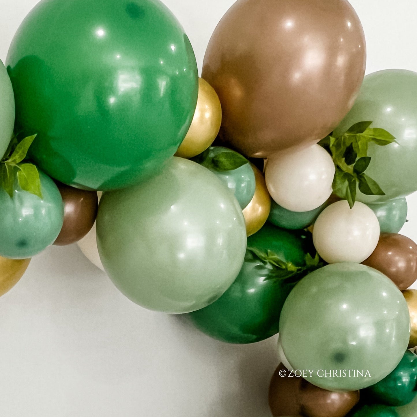 Outdoor Adventure Balloon Garland – Rustic Camping-Themed Party Arch for Bachelorette & Birthdays