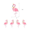 Flamingo Pom Pom hanger 4 Pack - Bachelorette Party Balloon decor, Flamingo decorations, Tropical last splash party Summer ideas