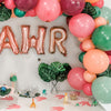 Girl Dino Party Balloon Arch – Pink & Green Balloon Kit for Birthdays & Baby Showers