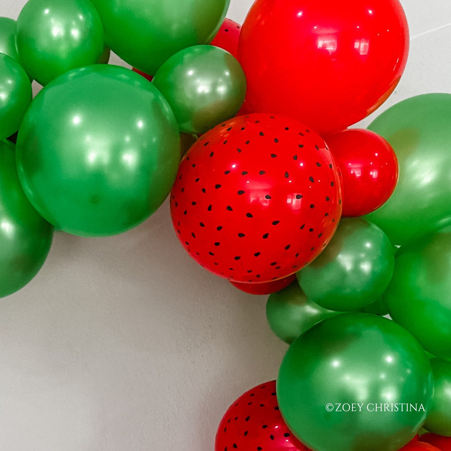 Juicy Watermelon Balloon Garland – Summer BBQ & Baby Shower Decor