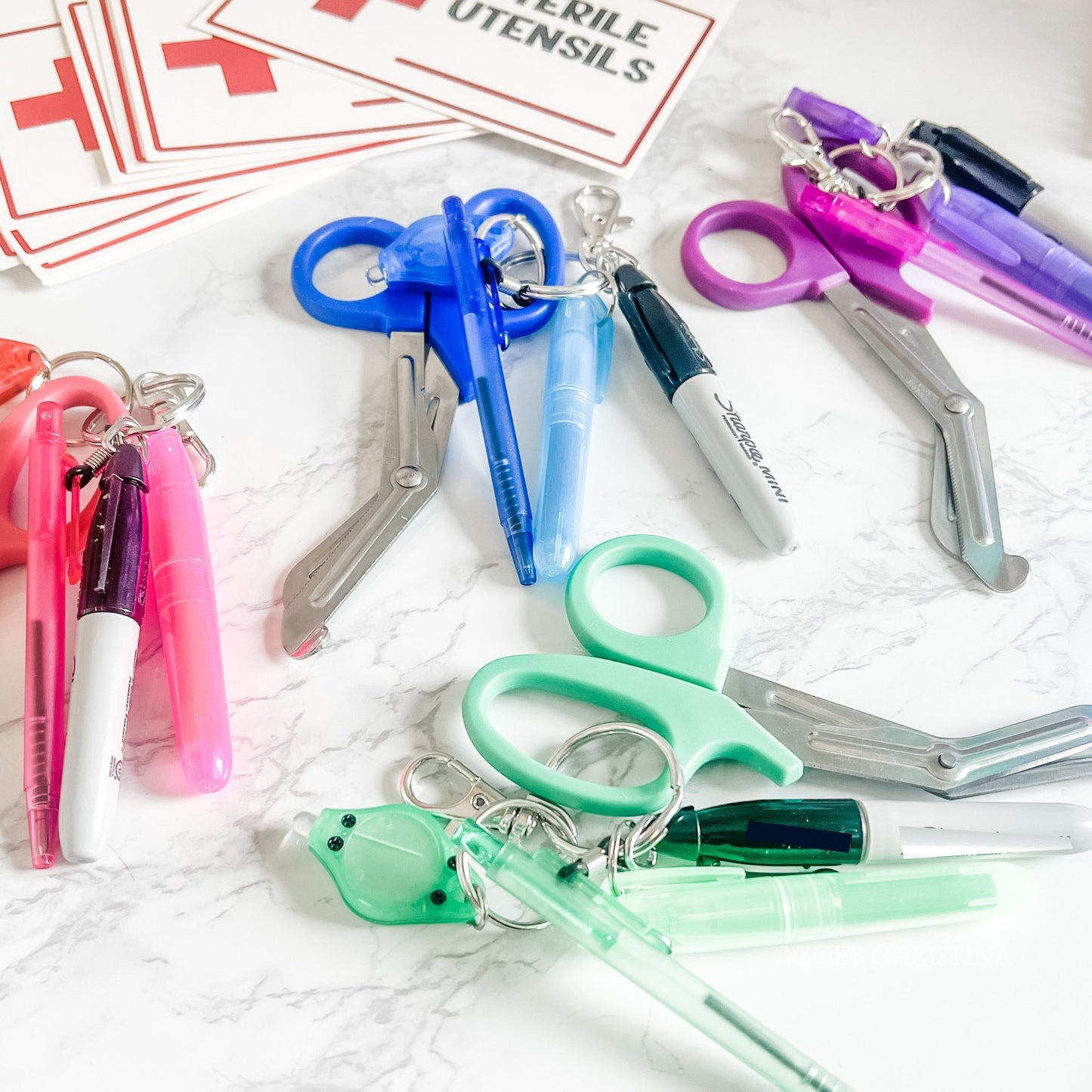 Medical Staff Keychain – Mini Survival Kit for Nurses, Doctors & Healthcare Workers