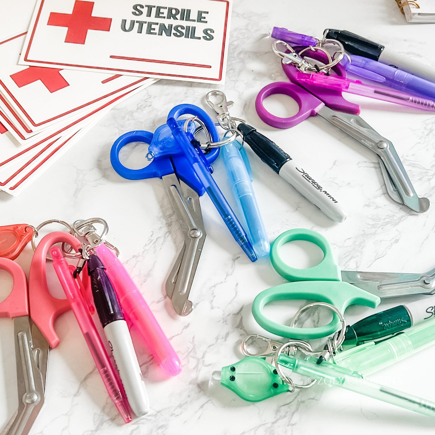 Medical Staff Keychain – Mini Survival Kit for Nurses, Doctors & Healthcare Workers