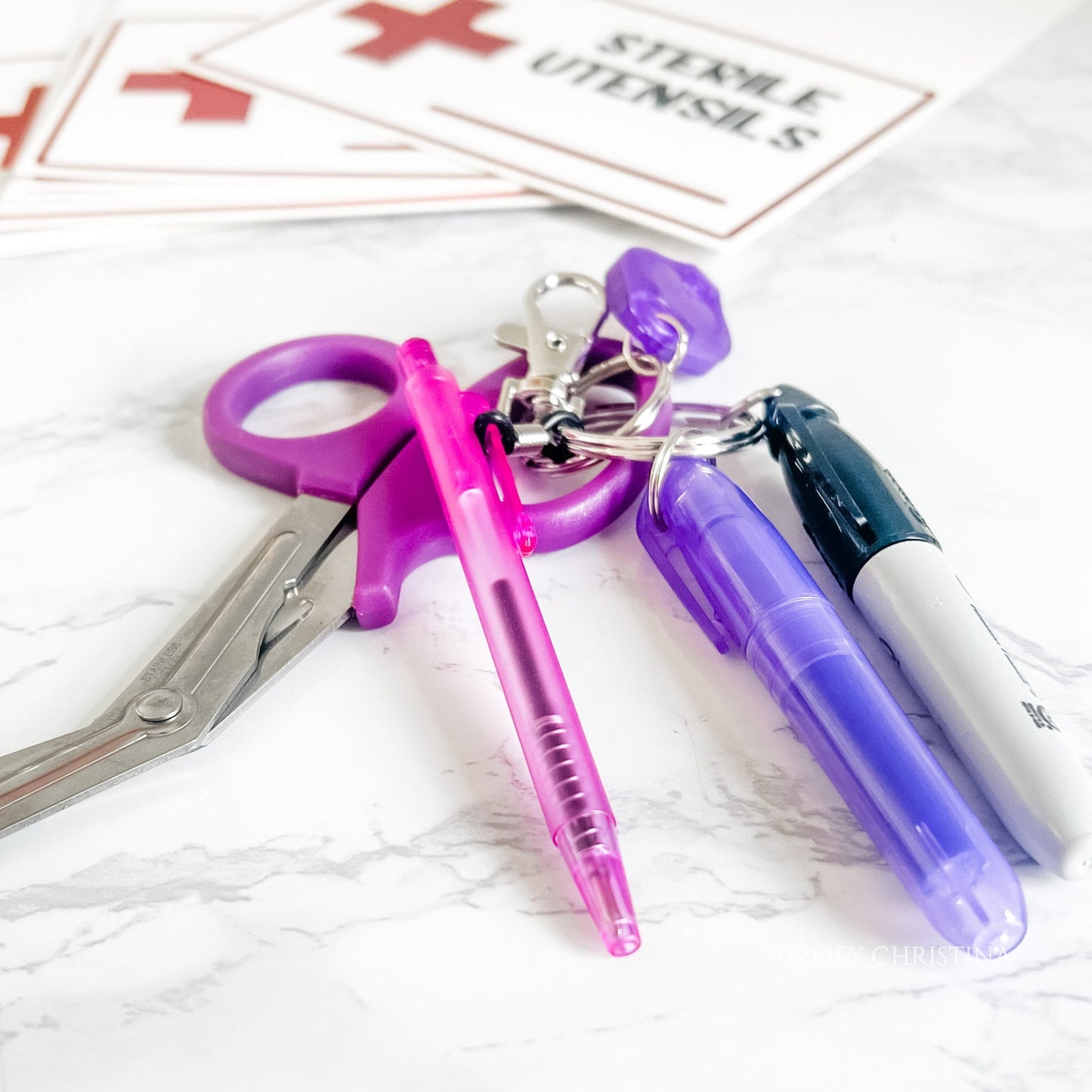 Medical Staff Keychain – Mini Survival Kit for Nurses, Doctors & Healthcare Workers