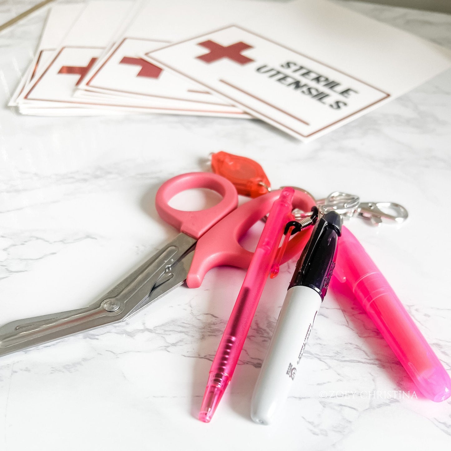 Medical Staff Keychain – Mini Survival Kit for Nurses, Doctors & Healthcare Workers