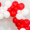 Candy Cane Balloon Garland Kit – Red & White Christmas Party Decor