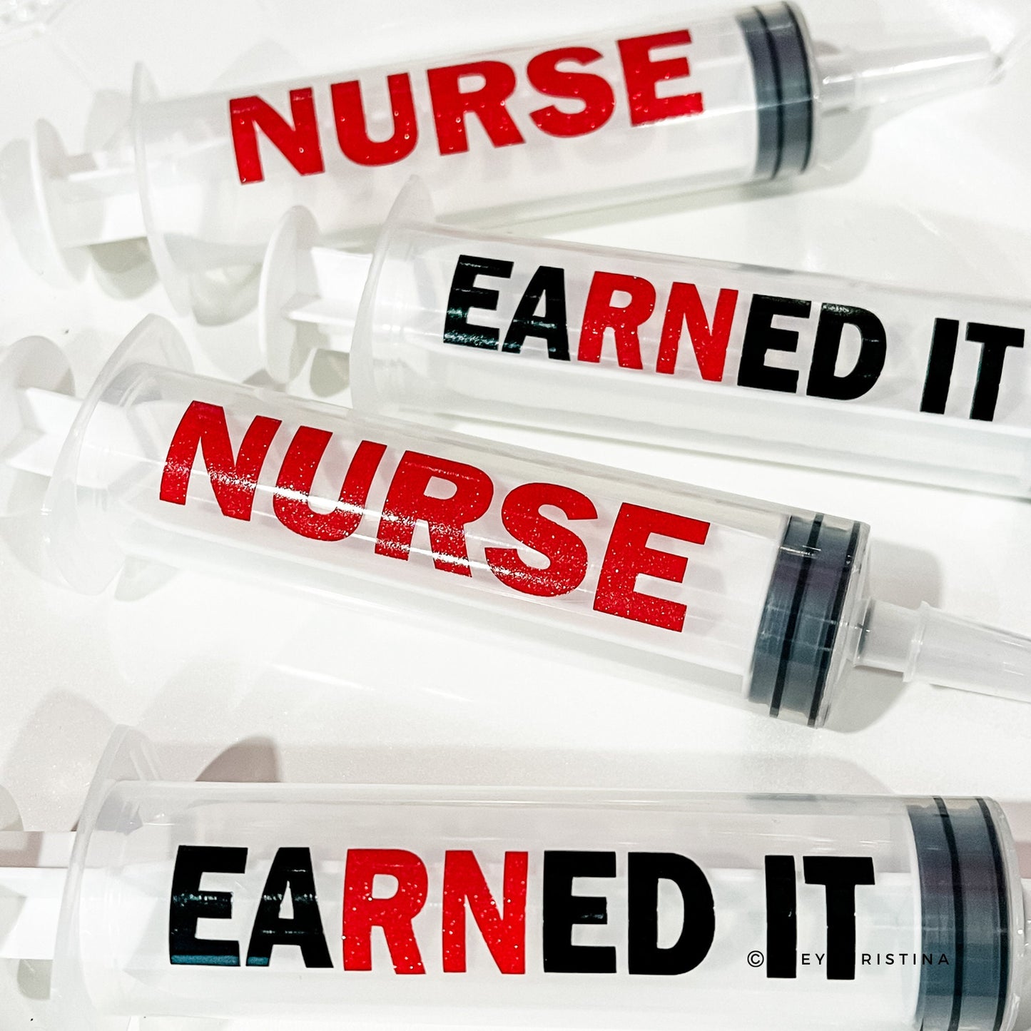 Jumbo Syringes – 4-Pack Nurse Party Shot Syringes for Drinks & Medical-Themed Events