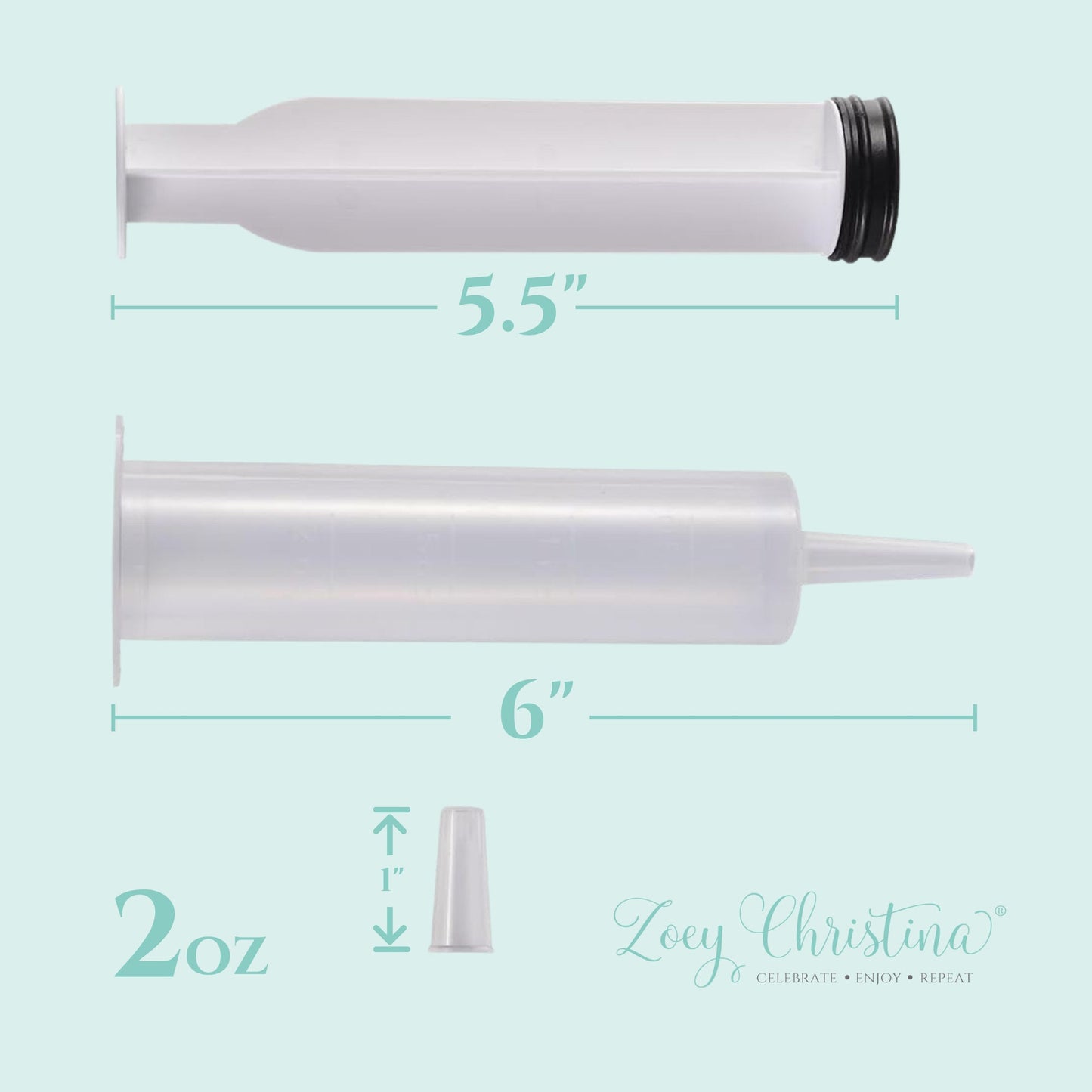 Jumbo Syringes – 4-Pack Nurse Party Shot Syringes for Drinks & Medical-Themed Events