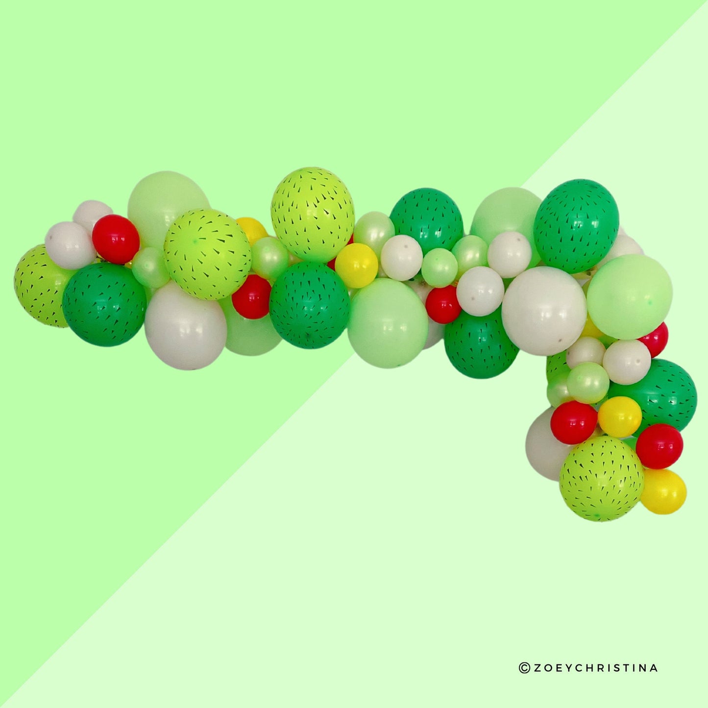 Desert Bloom Balloon Garland Kit – Cactus-Themed Green Party Decor