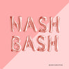 Cowgirl-Themed Foil Letter Balloons – "Nash Bash," "Last Ride," & More!