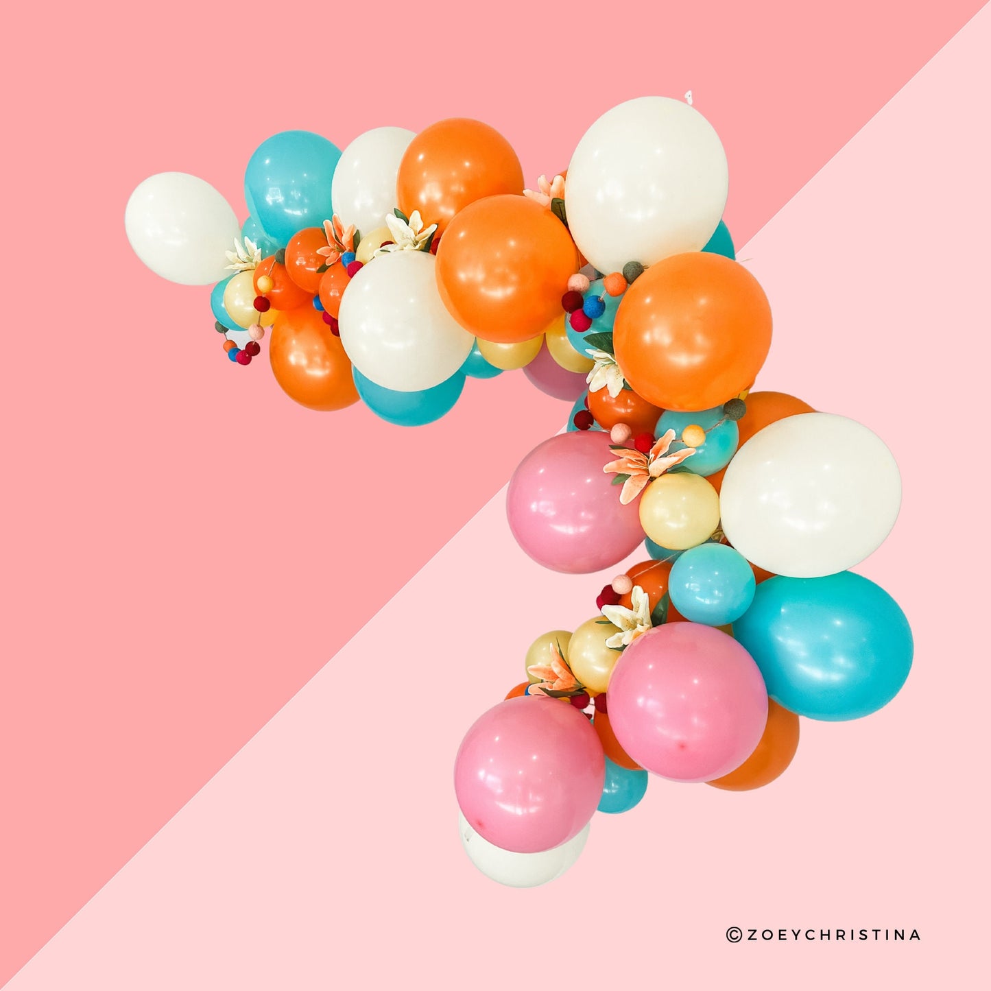 Cinco de Mayo Balloon Arch – Colorful Fiesta-Themed Decoration