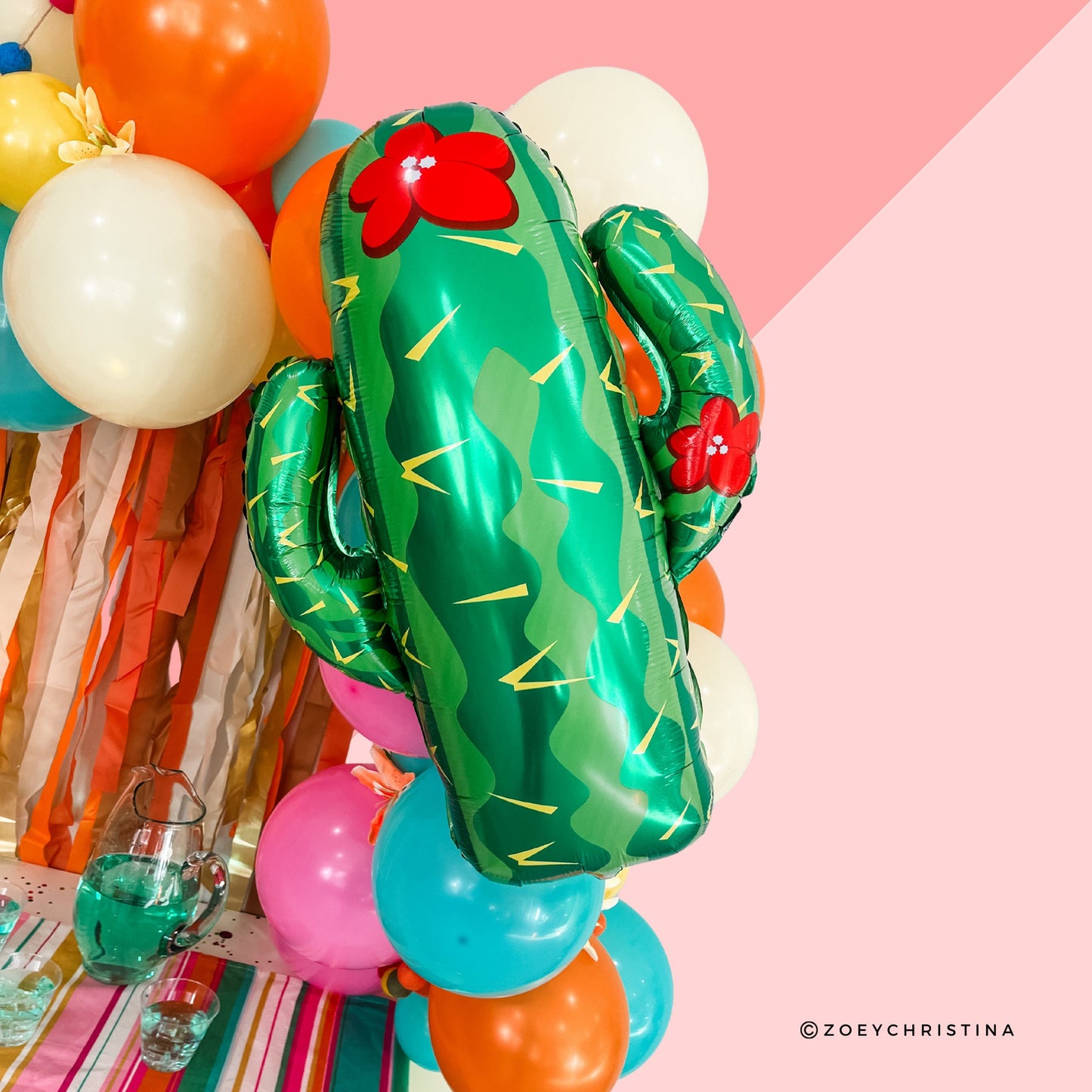 Cinco de Mayo Balloon Arch – Colorful Fiesta-Themed Decoration