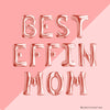 Mother’s Day Foil Balloon Letter Kits – Mom Celebration Party Decor