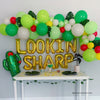 Desert Bloom Balloon Garland Kit – Cactus-Themed Green Party Decor