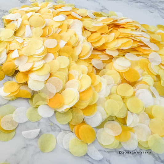 Lemon & Pink Lemonade Confetti Mix – Perfect for Tables, Balloons & Favors