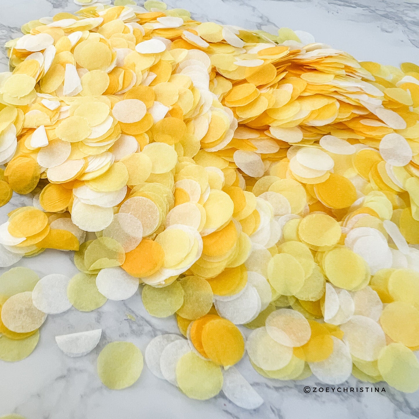 Lemon & Pink Lemonade Confetti Mix – Perfect for Tables, Balloons & Favors