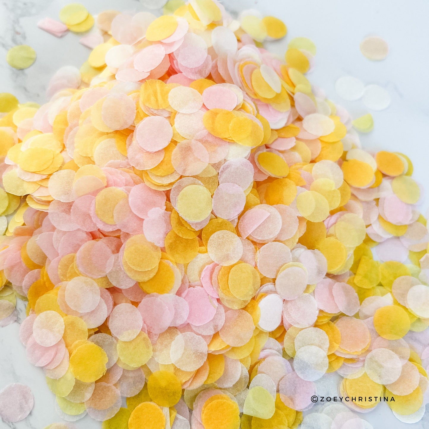 Lemon & Pink Lemonade Confetti Mix – Perfect for Tables, Balloons & Favors