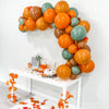 Pumpkin Pie Balloon Garland Kit - Autumn Oranges & Muted Fall Green