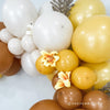 Honeycomb Delight Balloon Garland Kit – Deep Yellow, Brown & Sand Bee Party Decor
