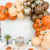 Pumpkin Spice Balloon Garland Kit – Fall-Themed Orange & Gold Party Decor