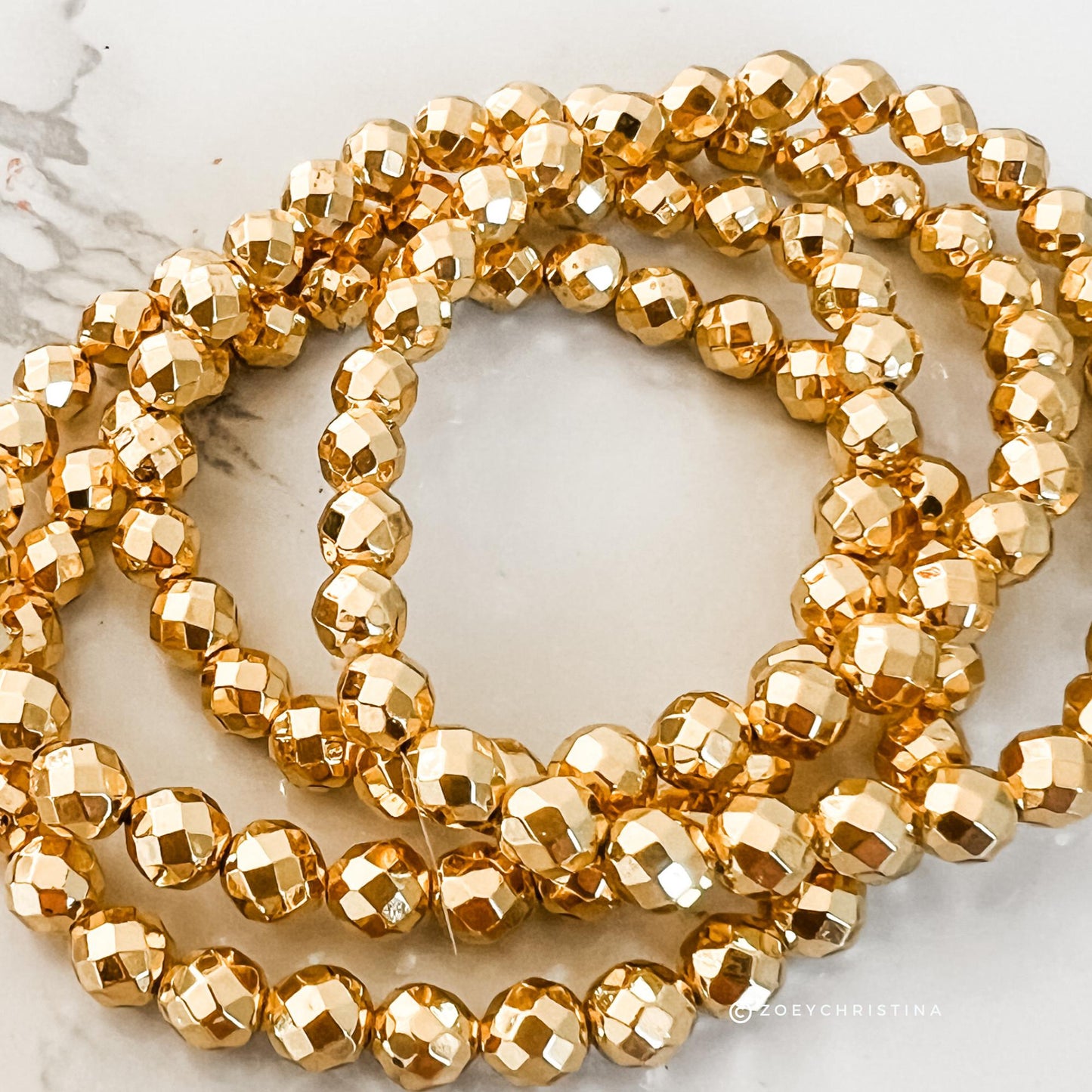 Orange and Gold Bracelet Stackable - Buildable Stacking Bracelet Unique Layered Look