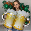 🍻 Jumbo Beer Mug Foil Balloon – Cheers!