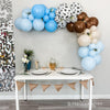 Little Cowboy Balloon Garland Kit – Western-Themed Brown & Blue Balloon Arch