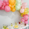 Vibrant Tropical Balloon Arch – Luau, Beach, Summer & Fruit-Themed Party Decor Palm Springs