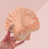 Tropical Themed Seashell Pouch – Beach Wedding & Bridesmaid Favor Gift Bag, Hangover recover kit bag - Last Toast on the Coast Bachelorette