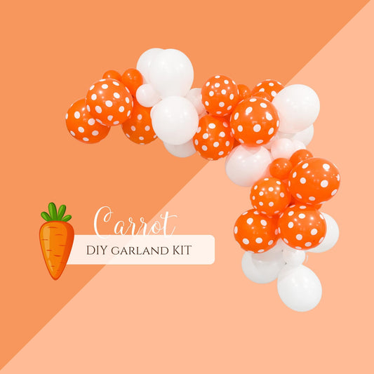 Carrot Patch Balloon Garland Kit – Easter Bunny Party Decor