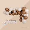 Love is Brewing Bridal Shower Decor – Love is Brewing Bachelorette Theme - Neutral Brown & Cream Party Decor