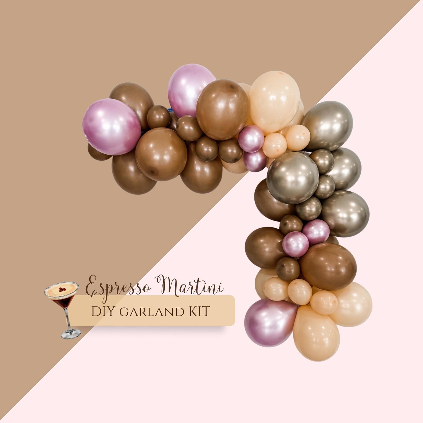 Coffee and Martini-Themed - Espresso Tini - Love is Brewing Bridal Shower Decor – Love is Brewing Bachelorette Theme