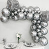 Last Disco Bachelorette Balloon Garland Silver Mirror Disco Bachelorette Balloon Arch Bachelorette Party Space Cowgirl Disco Ball Arch