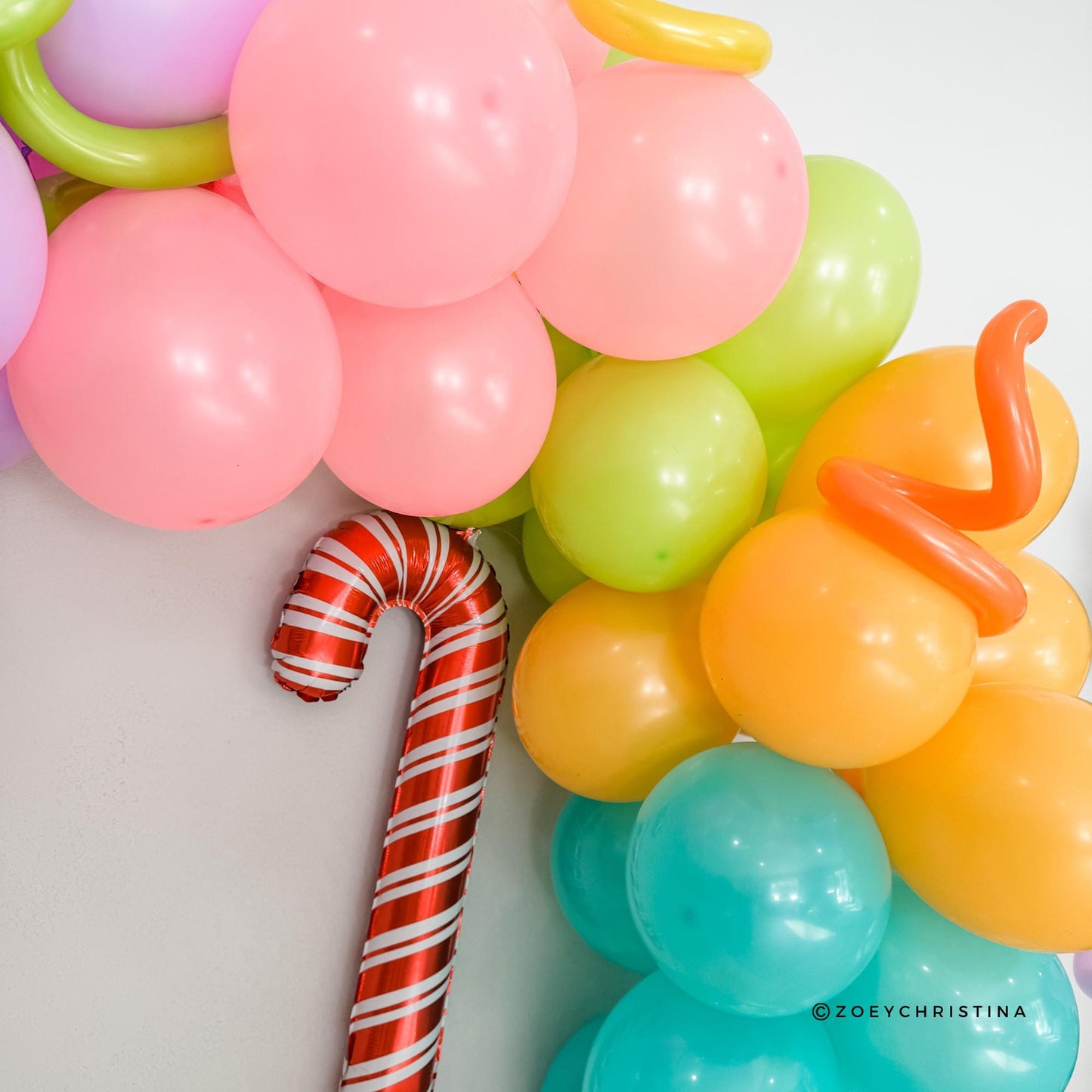 Candy themed party decorations - Wifey Land Candy-Themed Balloon Garland Kit – Colorful for Bachelorette, Kids’ Birthdays, Baby Showers