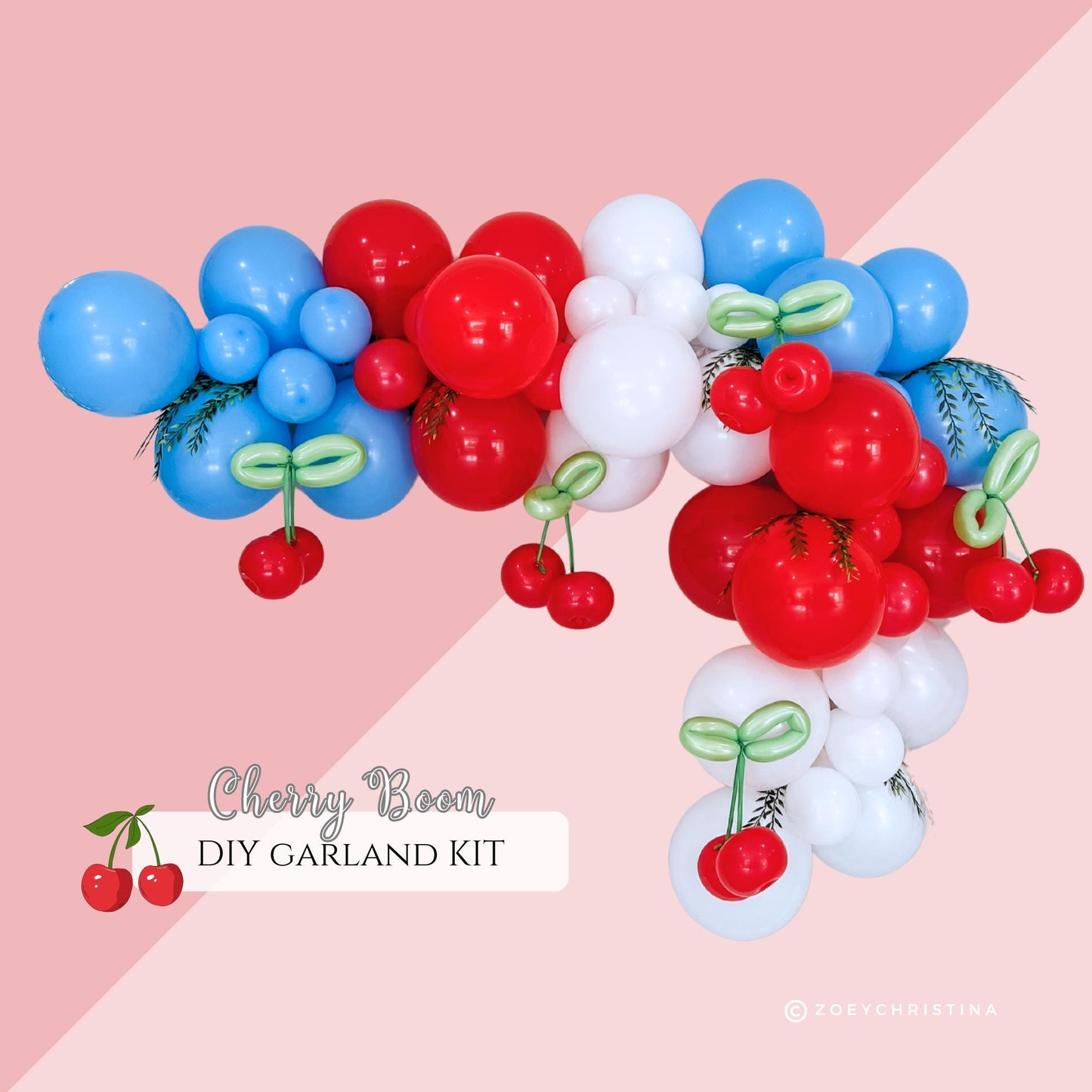 Cherry Party Decorations, She's the Cherry on top Bridal Shower, Cherry Themed Kit for Bachelorette, Birthdays, Baby Showers, Summer Parties