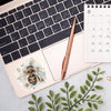 Bee Floral Vinyl Sticker – Bee Stickers for goodie bags - Bee collection Gifts - Bumblebee Waterproof & Durable - Cottagecore laptop sticker