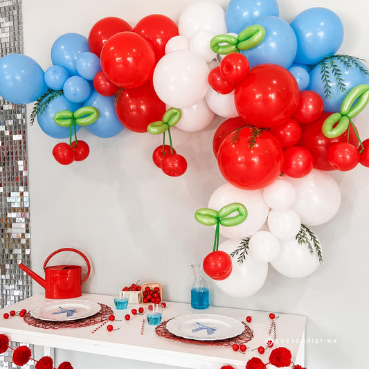 Cherry Party Decorations, She's the Cherry on top Bridal Shower, Cherry Themed Kit for Bachelorette, Birthdays, Baby Showers, Summer Parties