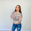 Girls Gone Mild Balloon Decor – 12" Latex Balloons in Gold Chrome or Confetti – Bachelorette, Slumber Party & Girls Night Decorations