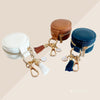 Mini Jewelry Box Keychain for Nurses – Scrub Life Ring Holder, Pocket-Sized Earring Case, Small Gum or Pill Box, Medical Shift Essential