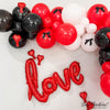 Lucky in Love Balloon Garland Kit – Casino Party Decor for Bachelorettes, Weddings, Bridal Showers & Vegas-Themed Events decorations