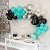 Breakfast at Zoeys Balloon Garland Kit – Elegant Bridal Shower and Brunch Party Decor in Aqua & White