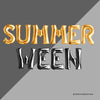 SUMMERWEEN Foil Balloon Letters Party Decor | Summer Halloween Party Decor | Bachelorette, Birthday, or Pool Party