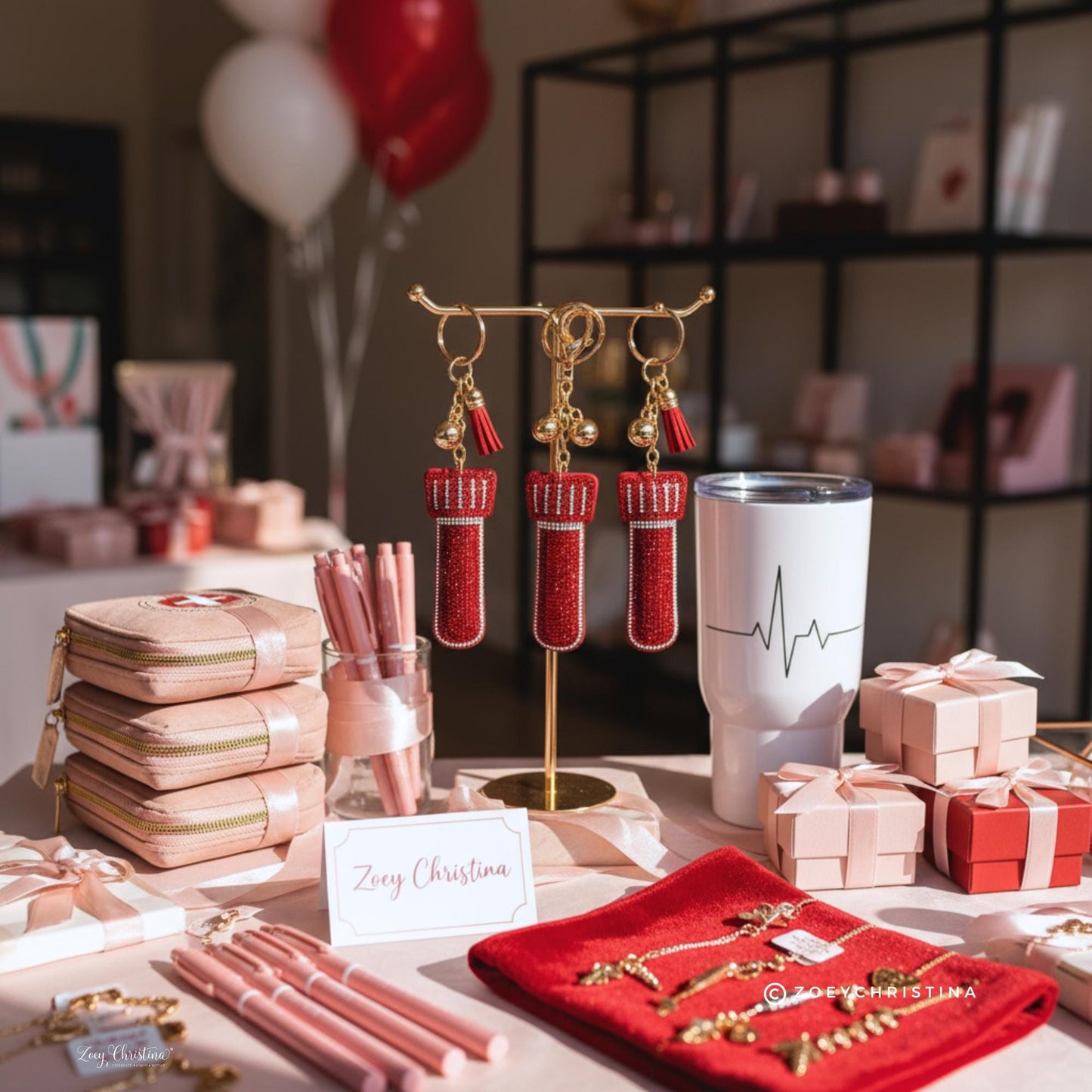 Blood Vial Keychain for Phlebotomy: Medical Lab Tech Or Nurse