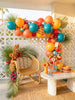 Tropical Balloon Garland Kit: Colorful Luau Party Decor • Pool Bachelorette Balloons