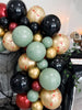 Slasher Halloween Balloon Garland Kit: Murder Mystery Halloween Decorations