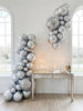 New Yearβs Eve Balloon Garland Kit With Disco Ball Balloons