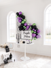Purple and Green Balloon Garland Kit