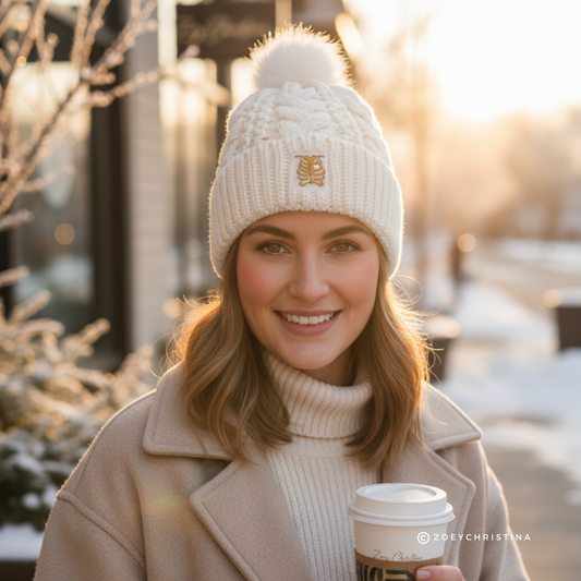 X-Ray Tech Beanie – Cozy Plush Lined Winter Hat for Medical Professionals