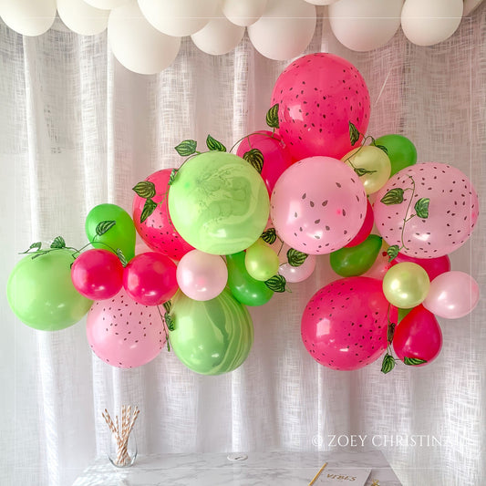 Sweet Slice Balloon Garland Kit β Watermelon-Themed Party Decor