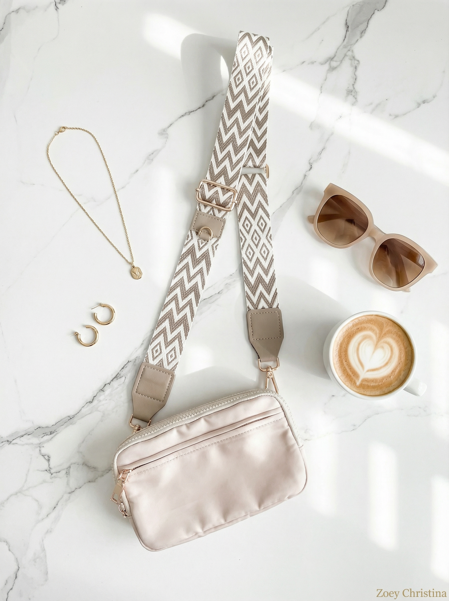 Adjustable Add-On Bag Straps - Crossbody Purse Straps - Stylish Options for Shoulder, Crossbody, or Handbags