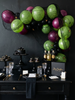 Haunted House Balloon Garland – Gothic & Eerie Halloween Party Supplies